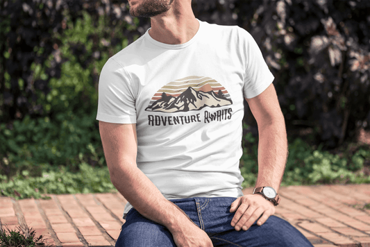 Adventure Awaits Unisex T-Shirt Printify T-Shirt Rhythm & Drip Apparel
