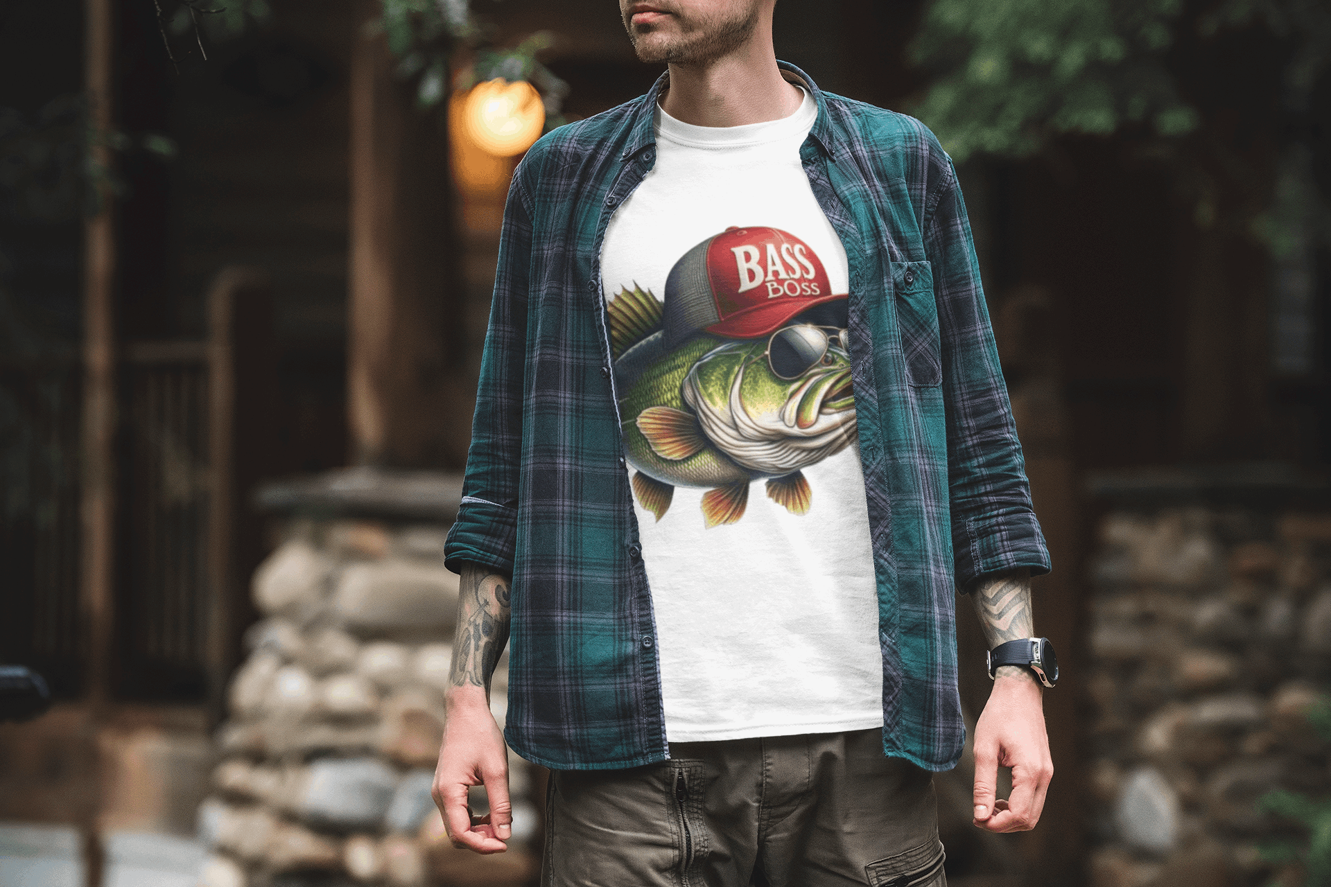 Bass Boss Unisex T-Shirt Printify T-Shirt Rhythm & Drip Apparel