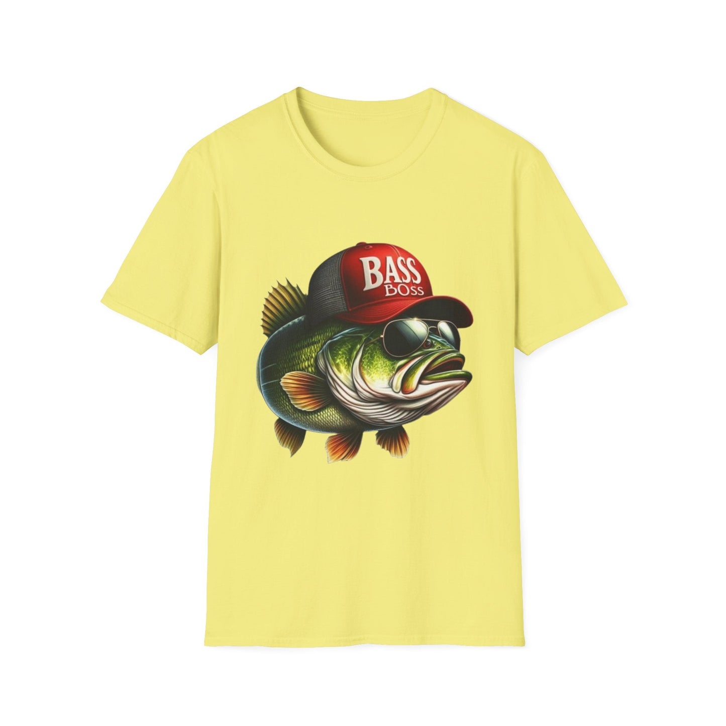 Bass Boss Unisex T-Shirt Cornsilk Printify T-Shirt Rhythm & Drip Apparel