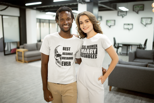 Best Asshole Husband Ever T-Shirt Printify T-Shirt Rhythm & Drip Apparel