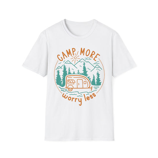 Camp More, Worry Less T-Shirt