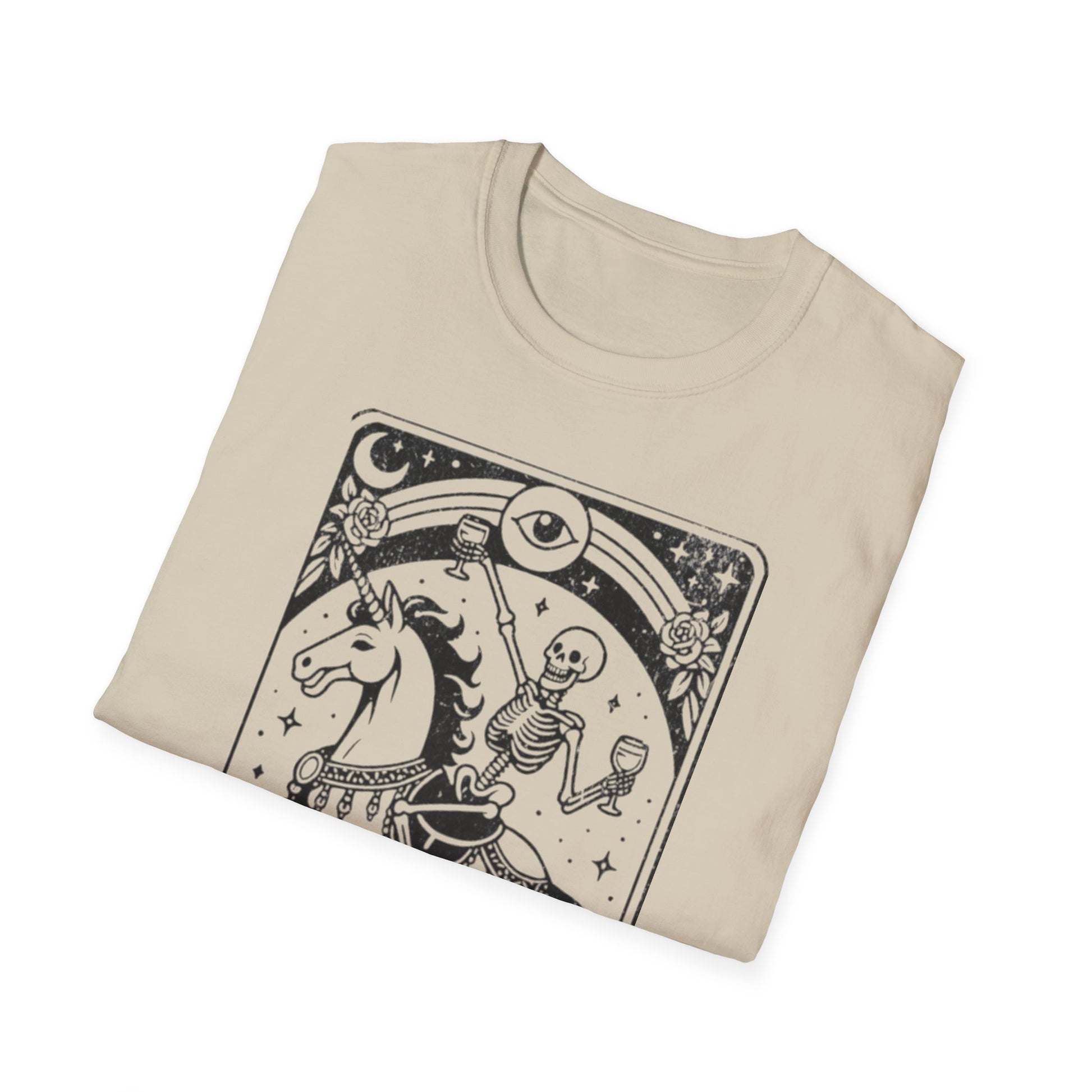 Audacity Tarot T-Shirt Printify T-Shirt Rhythm & Drip Apparel