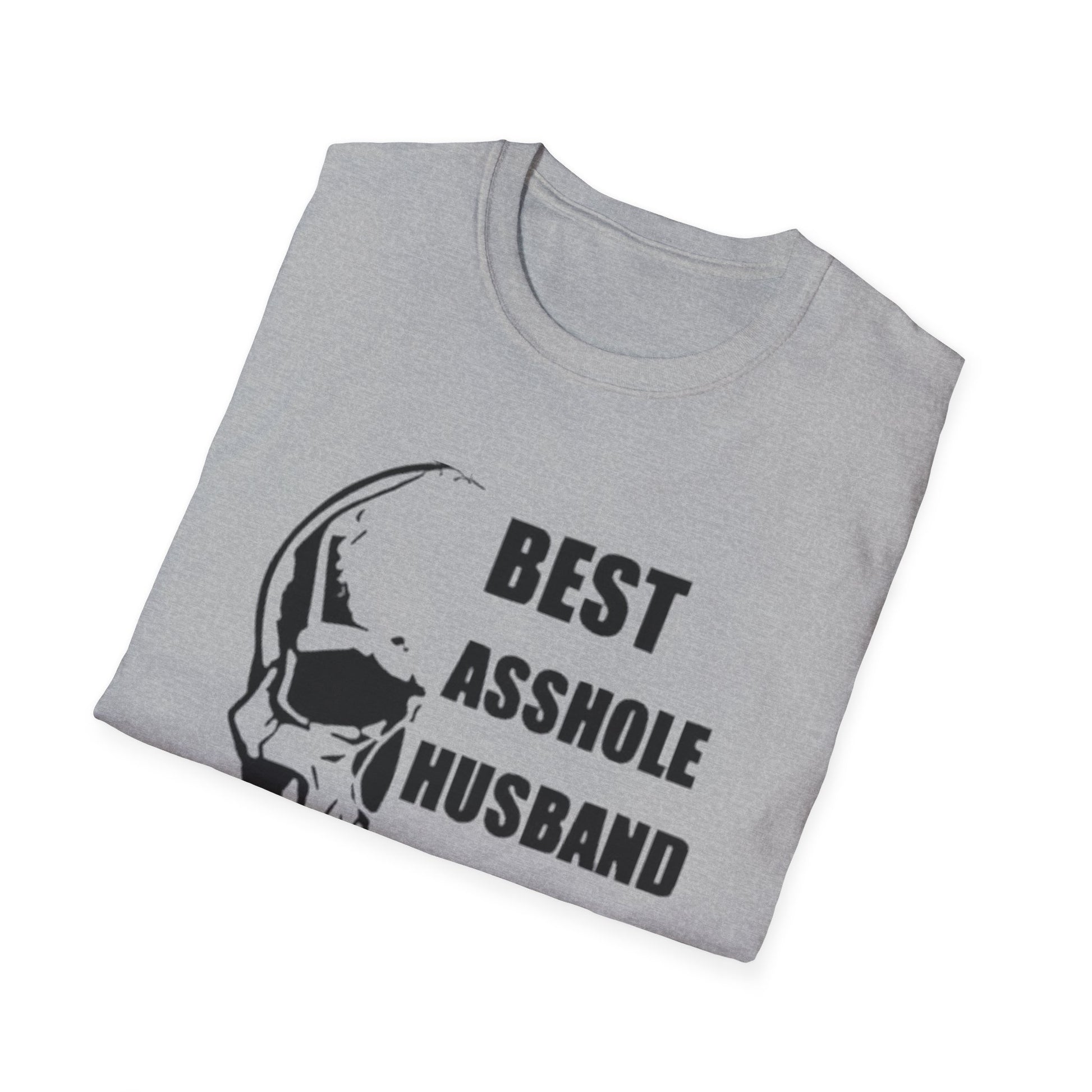 Best Asshole Husband Ever T-Shirt Printify T-Shirt Rhythm & Drip Apparel