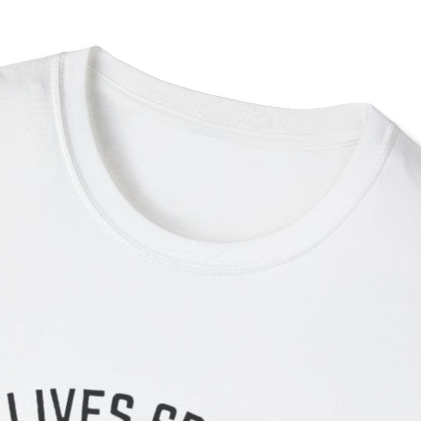All Lives Splatter T-Shirt Printify T-Shirt Rhythm & Drip Apparel