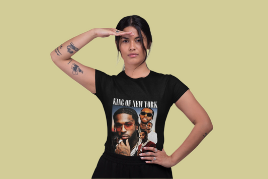 Pop Smokee King Of New York Unisex Softstyle T-Shirt - Rhythm & Drip