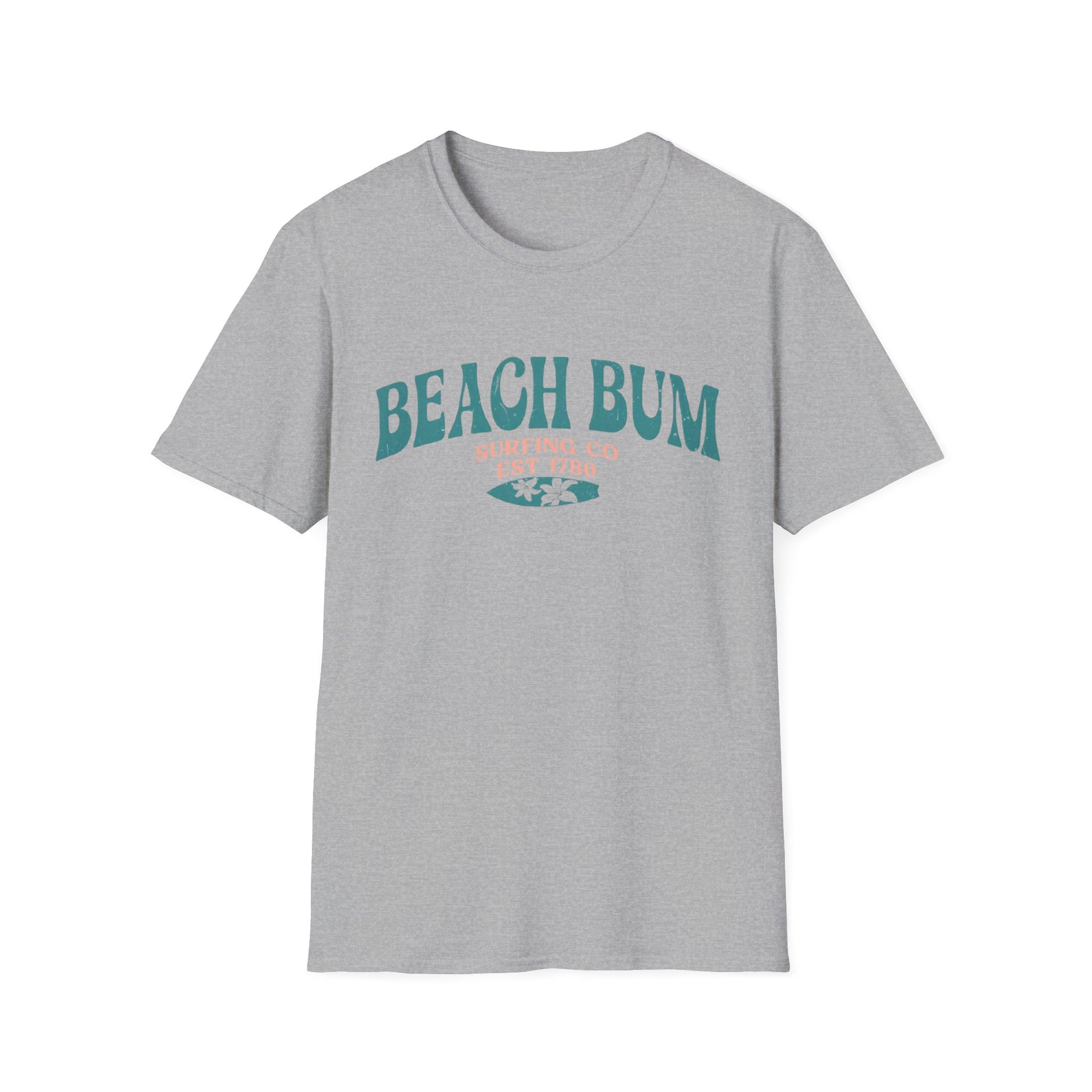 Summer- Beach Bum T-Shirt Sport Grey Printify T-Shirt Rhythm & Drip Apparel