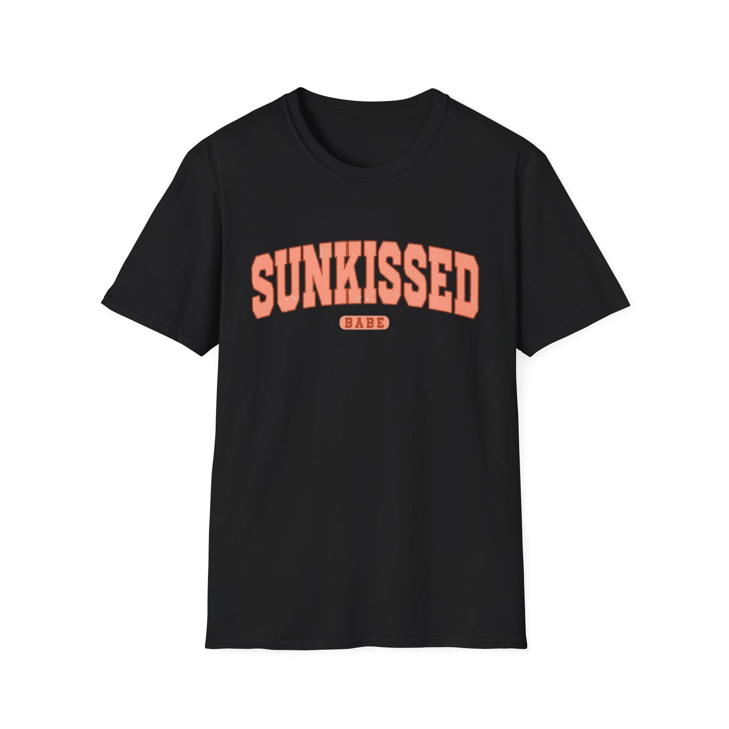 Summer- Sunkissed T-Shirt Black Printify T-Shirt Rhythm & Drip Apparel