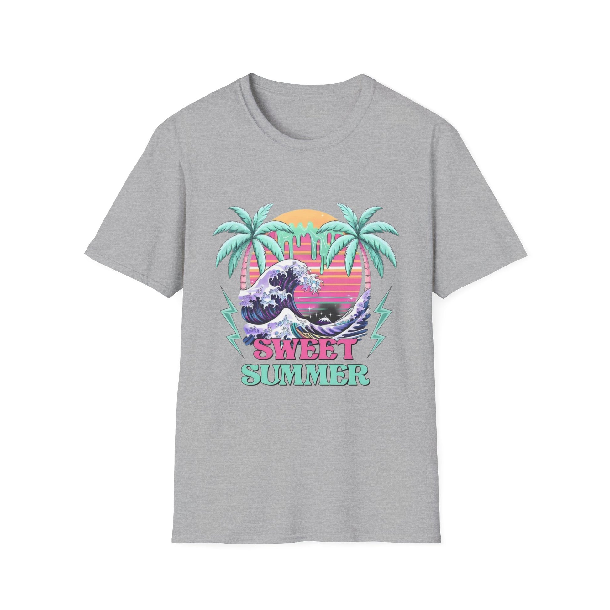 Summer- Sweet Summer T-Shirt Sport Grey Printify T-Shirt Rhythm & Drip Apparel