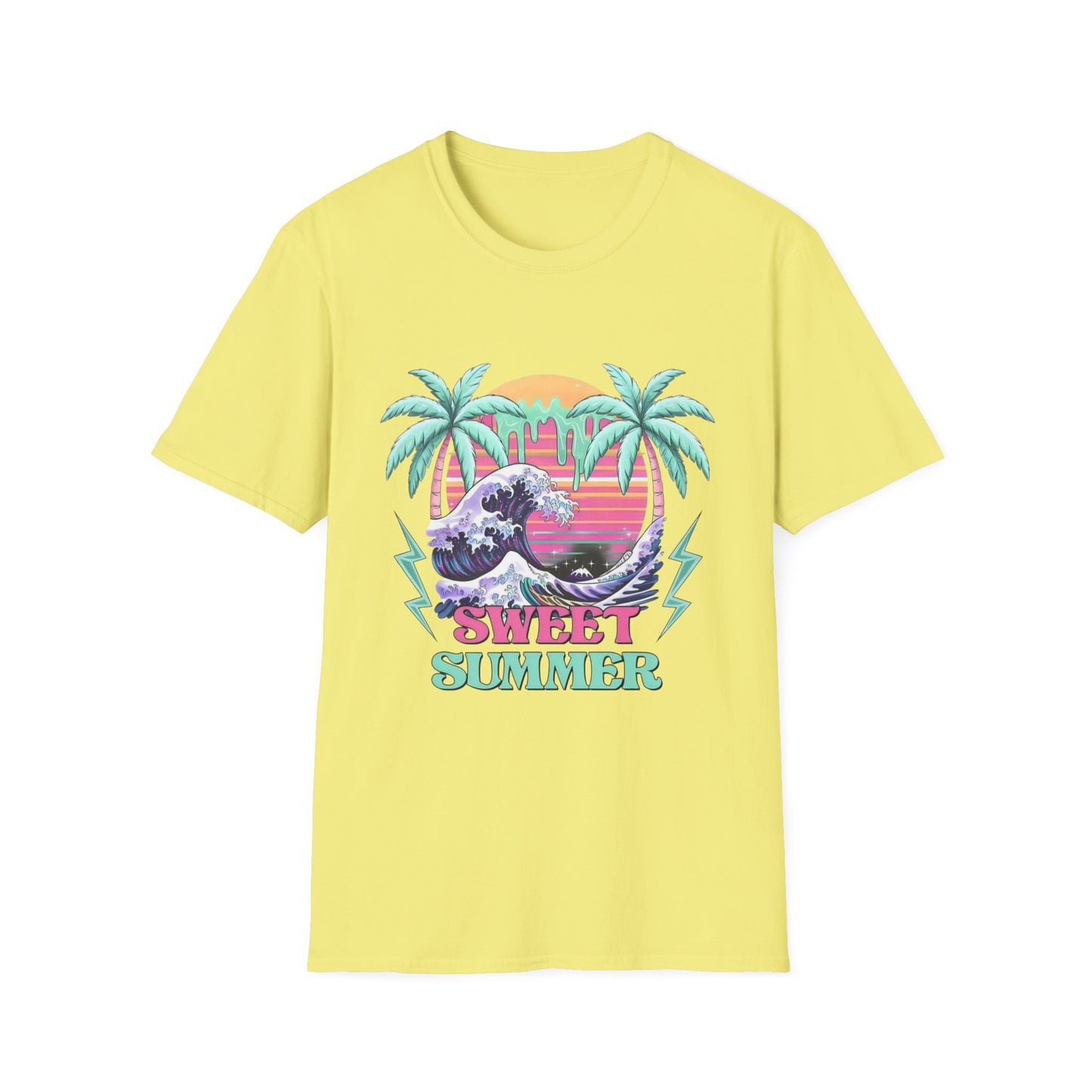 Summer- Sweet Summer T-Shirt Cornsilk Printify T-Shirt Rhythm & Drip Apparel