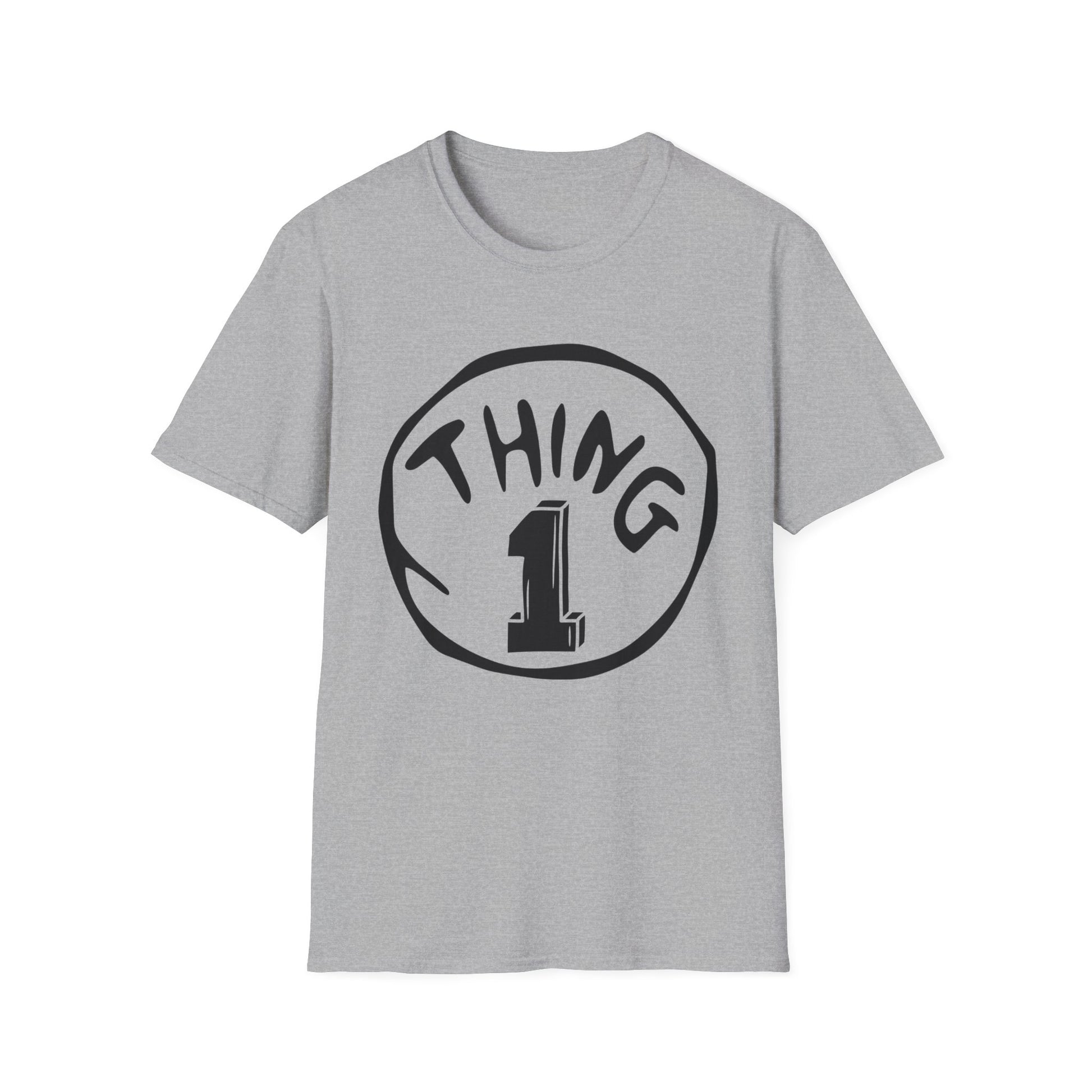 Thing 1 T-Shirt Sport Grey Printify T-Shirt Rhythm & Drip Apparel