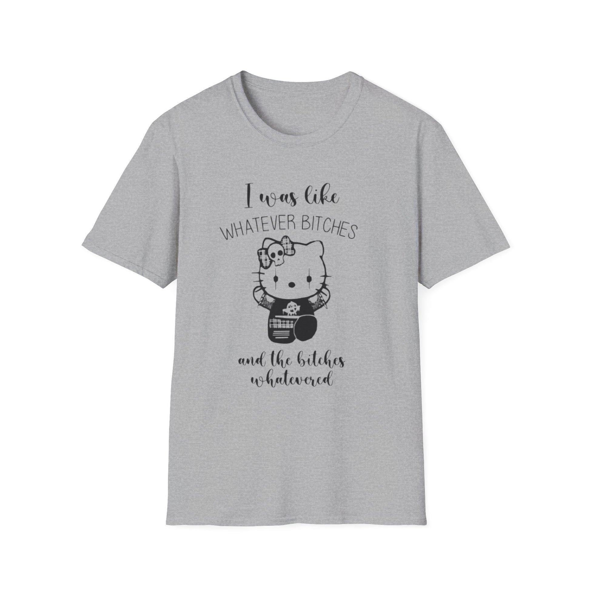 Whatever Bitches T-Shirt Sport Grey Printify T-Shirt Rhythm & Drip Apparel
