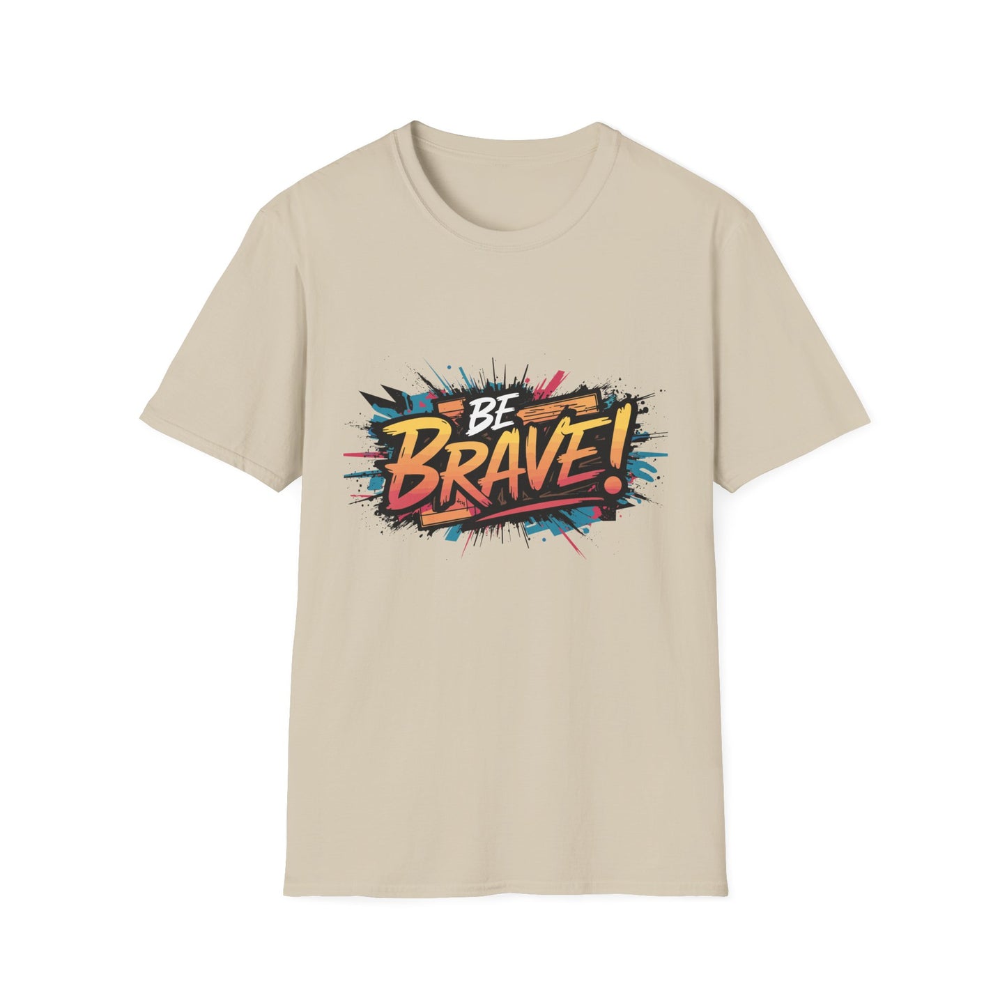 be-brave-motivational-tee