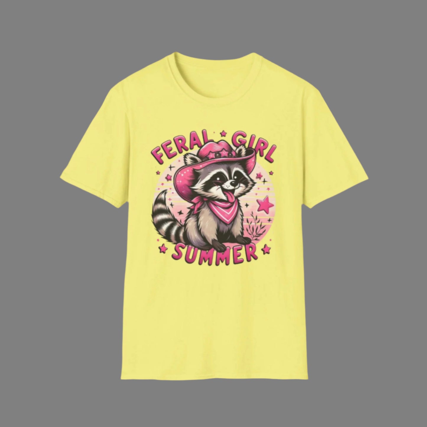 Summer- Feral Girl Summer Tee Cornsilk Printify T-Shirt Rhythm & Drip Apparel