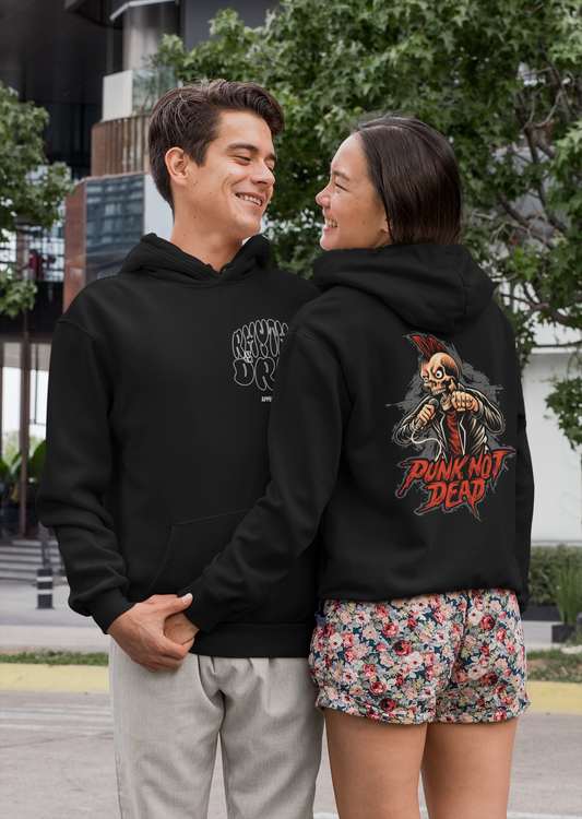 Alternative- Punks Not Dead Hoodie Rhythm & Drip Hoodie Rhythm & Drip Apparel