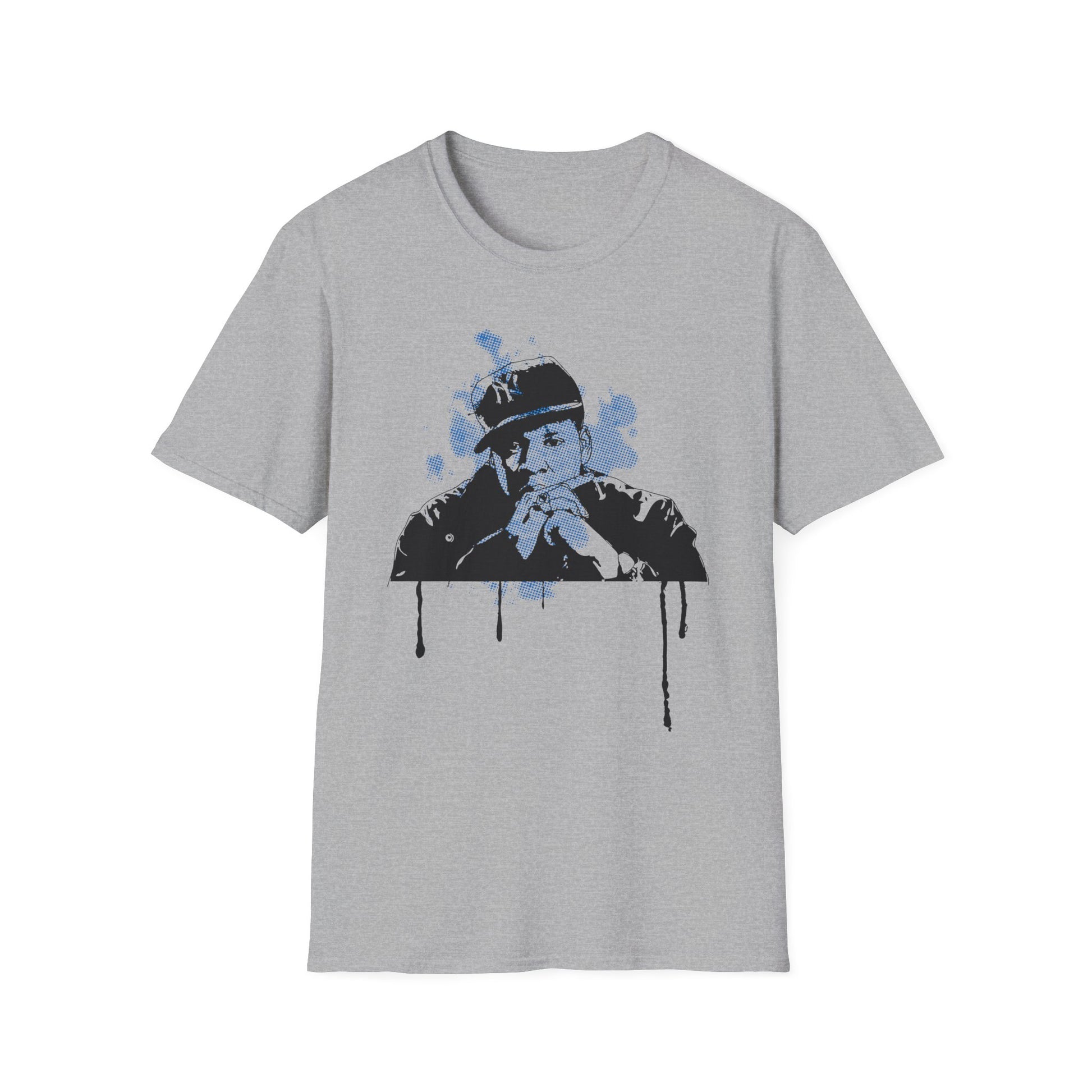 Jay-Z Urban Graphic T-Shirt - Dripped Art Design - Rhythm & Drip