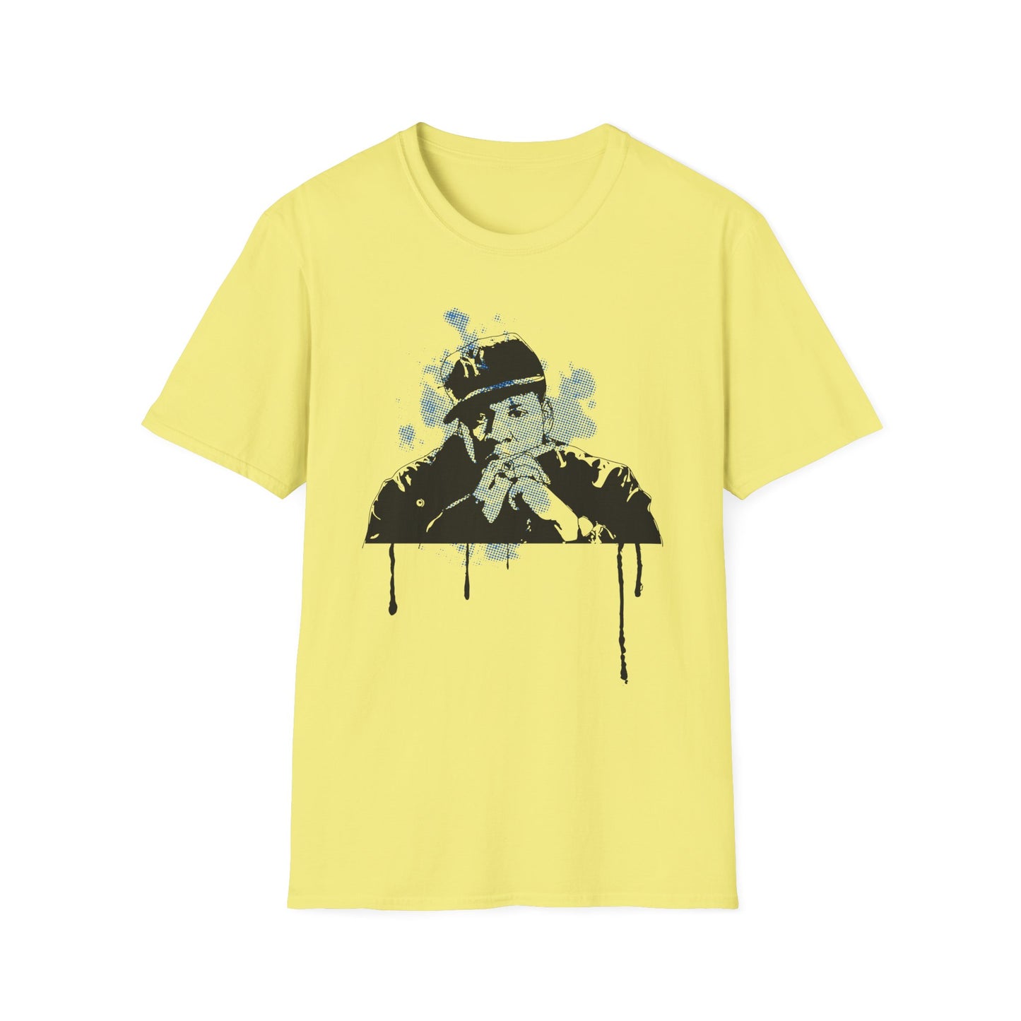 Jay-Z Urban Graphic T-Shirt - Dripped Art Design - Rhythm & Drip