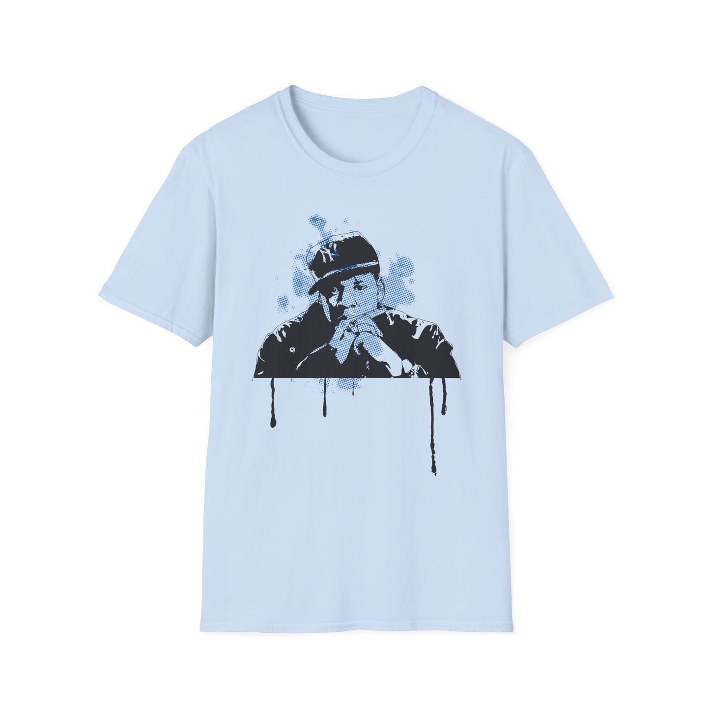 Jay-Z Urban Graphic T-Shirt - Dripped Art Design - Rhythm & Drip