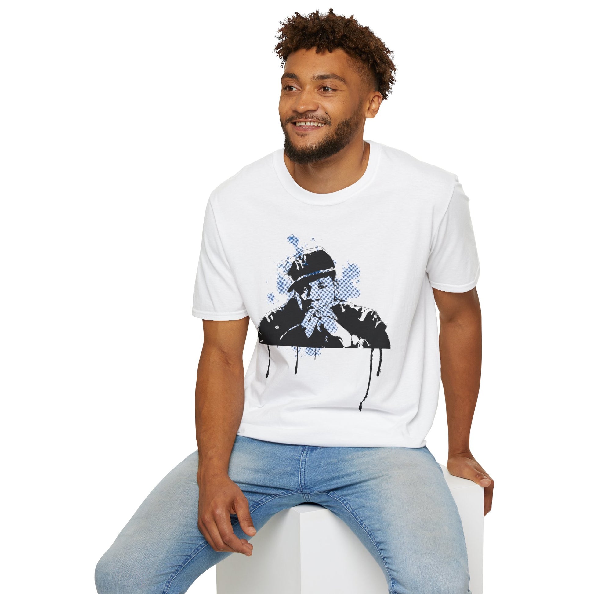 Jay-Z Urban Graphic T-Shirt - Dripped Art Design - Rhythm & Drip
