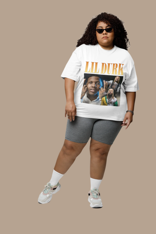 Lil Durk Graphic Unisex Softstyle T-Shirt - Trendy Music Tee for Fans - Rhythm & Drip