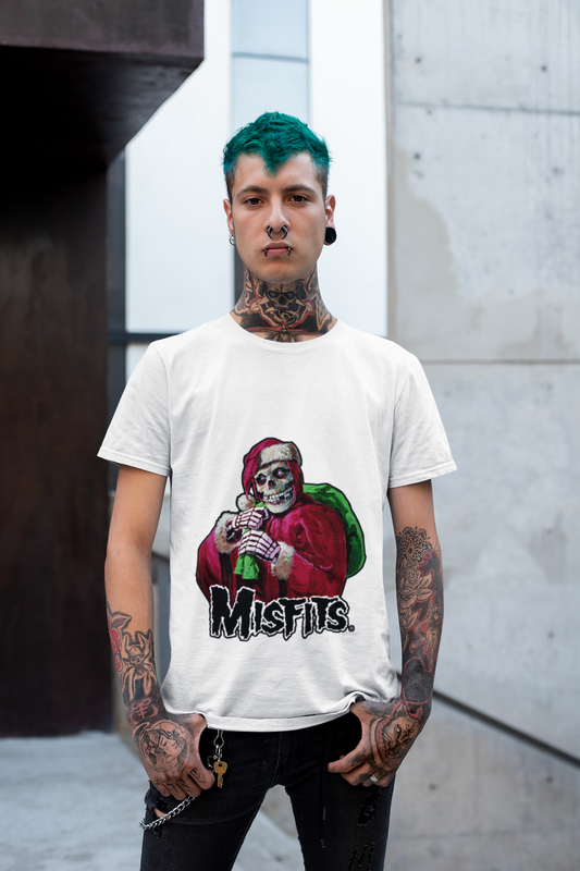misfits-santa-skull-tee