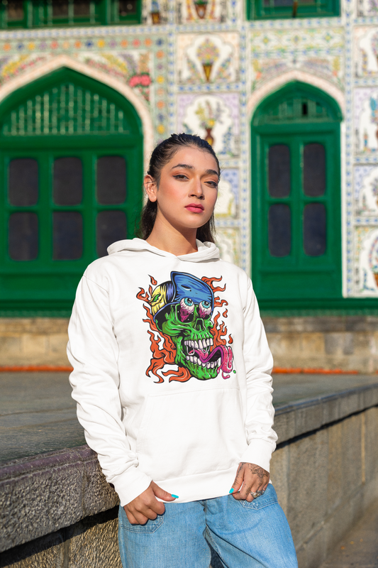 Alternative- Colorful Skull Rebel Hood Rhythm & Drip Hoodie Rhythm & Drip Apparel