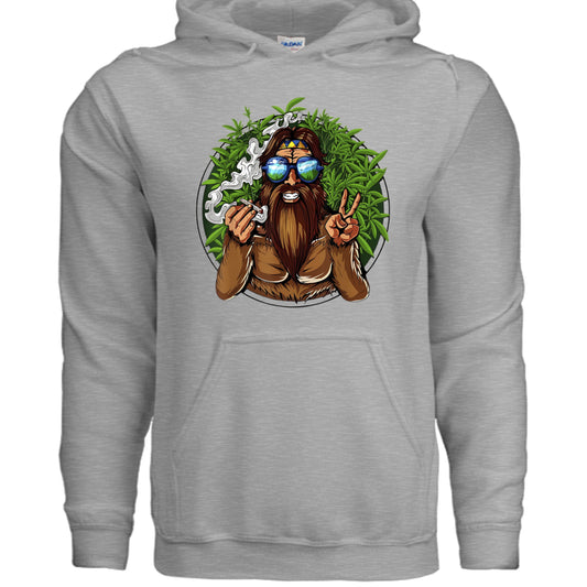 420- hippie stoner graphic hoodie with peace sign and weed art Smoke Rhythm & Drip Hoodie Rhythm & Drip Apparel