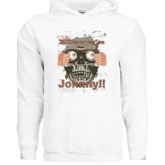 Alternative- Here's Johny Hoodie WHITE Rhythm & Drip Hoodie Rhythm & Drip Apparel