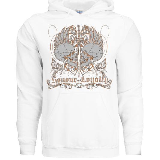 Alternative- Honour And Loyalty Hoodie WHITE Rhythm & Drip Hoodie Rhythm & Drip Apparel