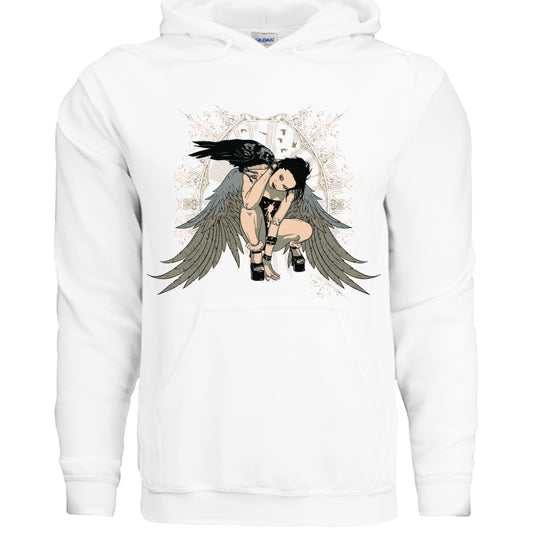 Alternative- Angel Girl Hoodie WHITE Rhythm & Drip Hoodie Rhythm & Drip Apparel
