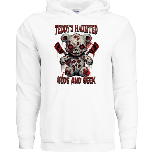Alternative- Teddys Haunted Hoodie WHITE Rhythm & Drip Hoodie Rhythm & Drip Apparel