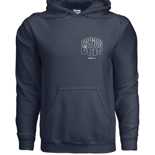 Alternative- Punks Not Dead Hoodie NAVY Rhythm & Drip Hoodie Rhythm & Drip Apparel