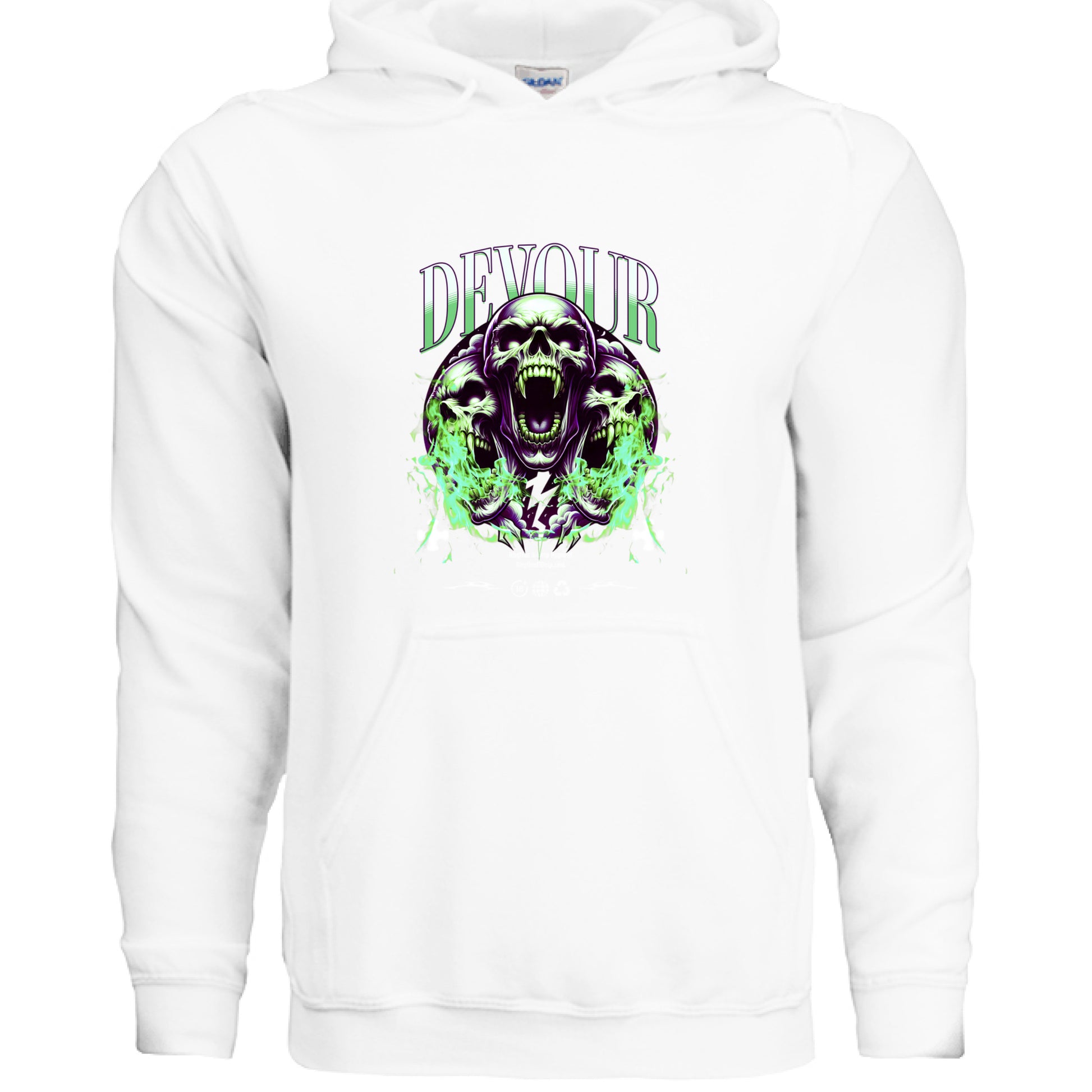 Alternative- Devoir Hoodie WHITE Rhythm & Drip Hoodie Rhythm & Drip Apparel