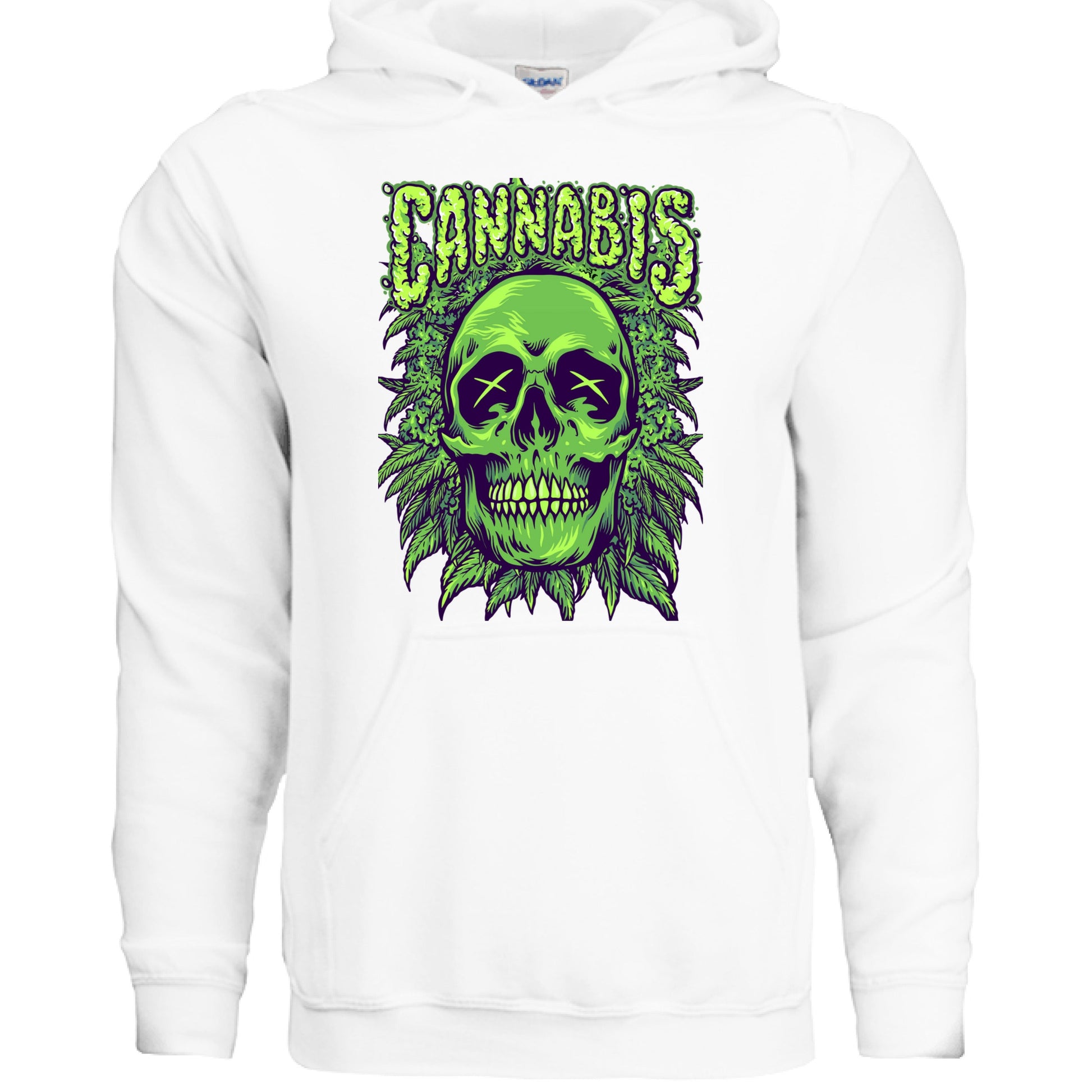 420- Cannabis Hoodie WHITE Rhythm & Drip Hoodie Rhythm & Drip Apparel