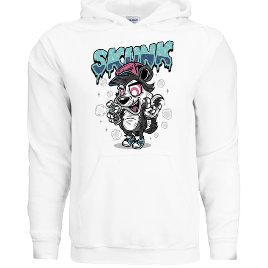 420- Skunk Hoodie WHITE Rhythm & Drip Hoodie Rhythm & Drip Apparel