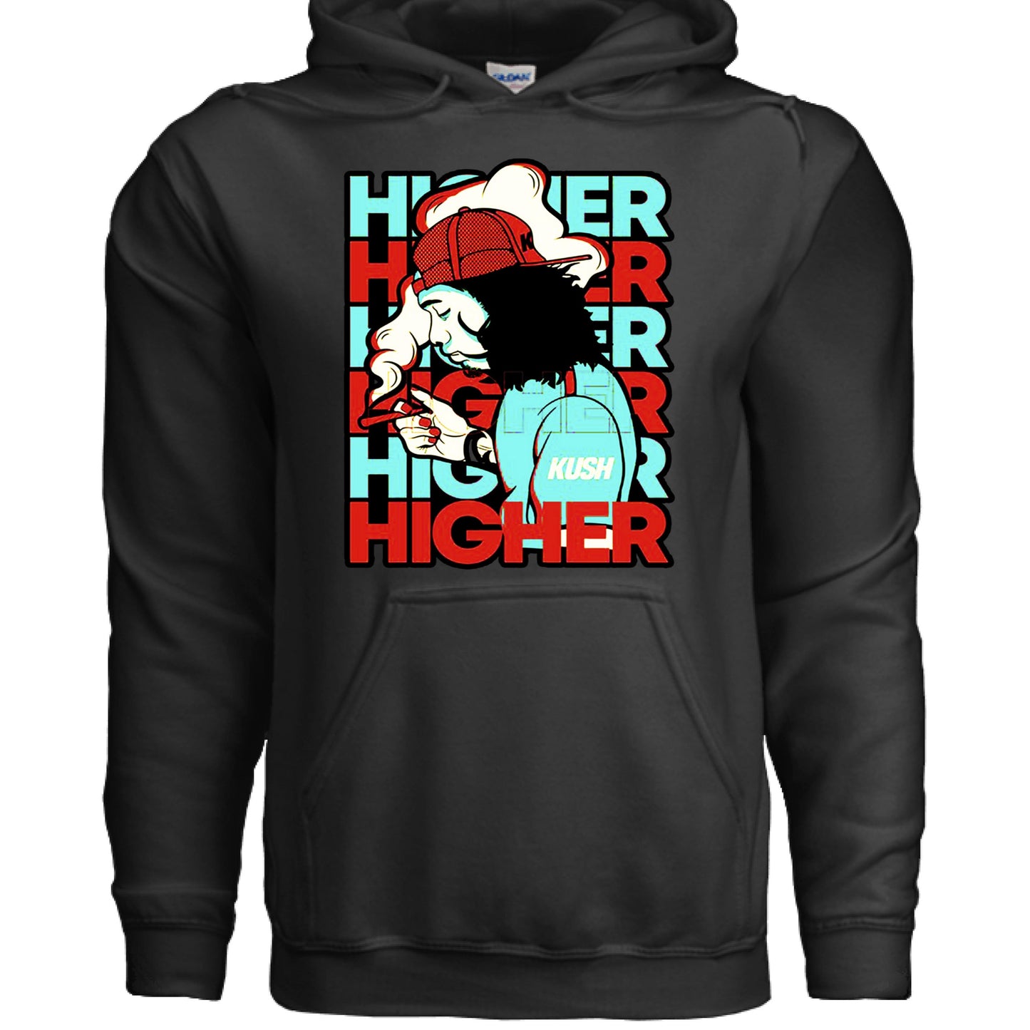 420- Higher Hoodie BLACK Rhythm & Drip Hoodie Rhythm & Drip Apparel