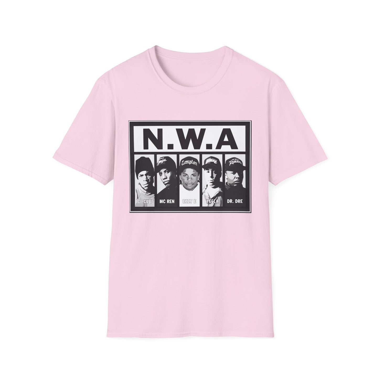 N.W.A Vintage Unisex Softstyle T-Shirt - Rhythm & Drip