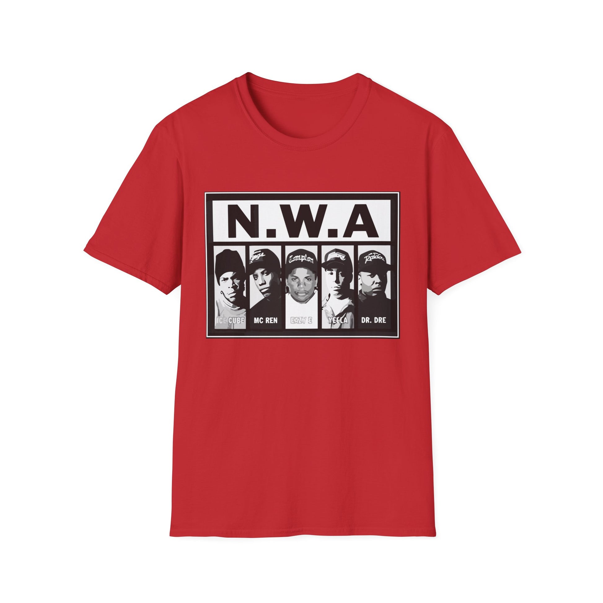 N.W.A Vintage Unisex Softstyle T-Shirt - Rhythm & Drip