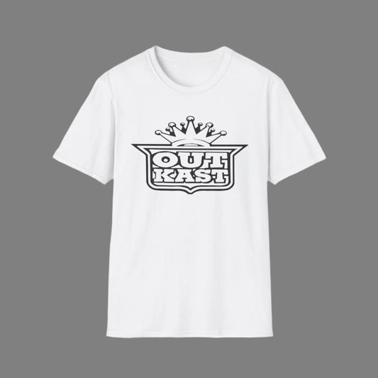 OutKast Unisex Softstyle T-Shirt - Retro Music Vibe, Perfect for Concerts & Casual Wear - Rhythm & Drip
