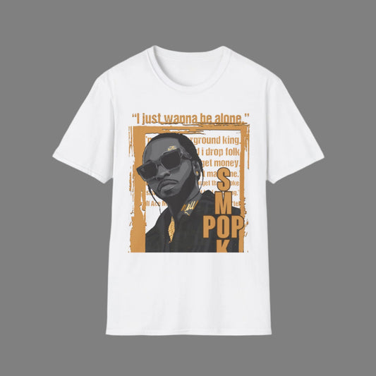 Pop Smoke "I Just Wanna Be Alone" Vintage Graphic Tee - Rhythm & Drip