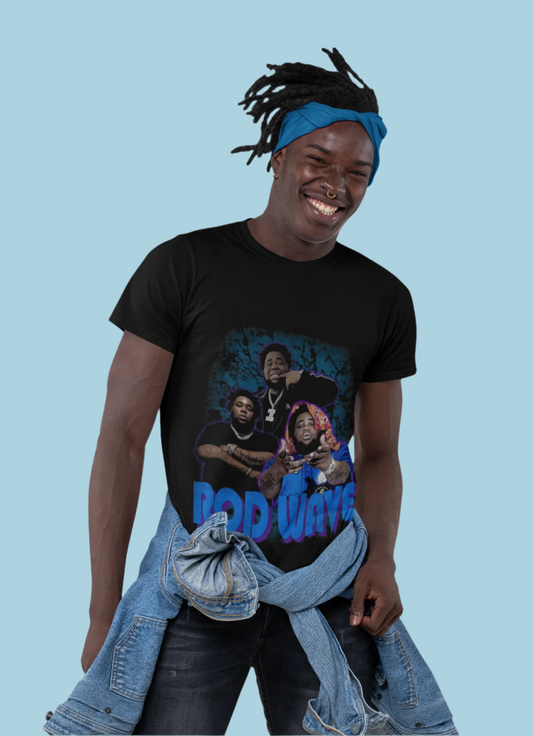 Rod Wave Urban Style Unisex T-Shirt - Rhythm & Drip