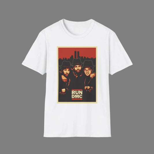 Run DMCC Unisex Softstyle T-Shirt - Rhythm & Drip