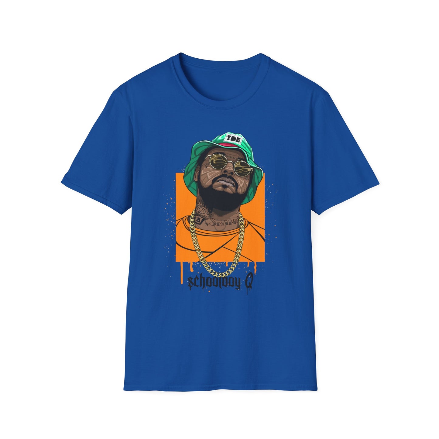 Unisex Softstyle T-Shirt - Schoolboy Q Graphic Tee - Rhythm & Drip