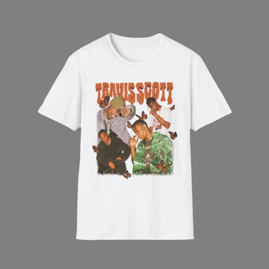 Travis Scott Unisex Softstyle T-Shirt - Rhythm & Drip