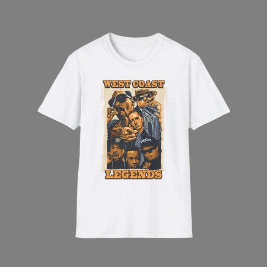 West Coast Legends Unisex T-Shirt - Retro Style for Music Lovers - Rhythm & Drip