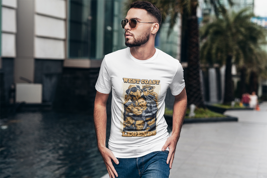 West Coast Legends Unisex T-Shirt - Retro Style for Music Lovers - Rhythm & Drip