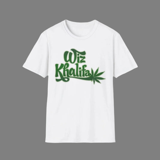 Wiz Khalifa Unisex Softstyle T-Shirt - Stylish and Comfortable Cannabis Design - Rhythm & Drip