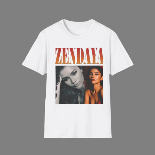 Zendaya Graphic Unisex Softstyle T-Shirt - Trendy & Stylish - Rhythm & Drip